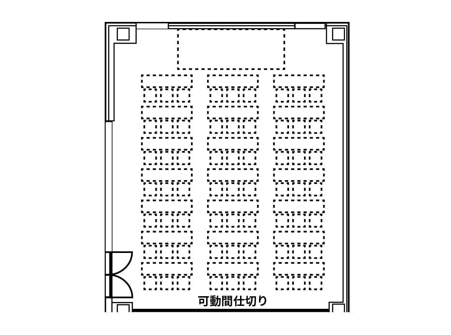 会議室1の見取り図