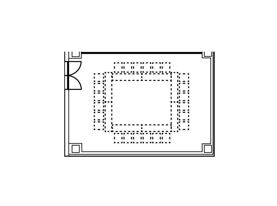 会議室2の見取り図